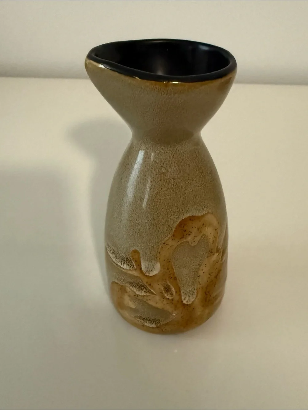 Stoneware Sake Set with carafe/decanter and four cups, Pier 1